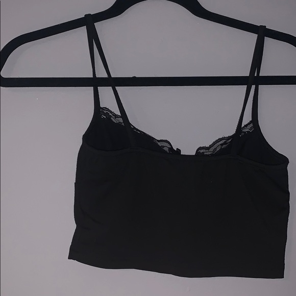 Small black crop top - Picture 2 of 2